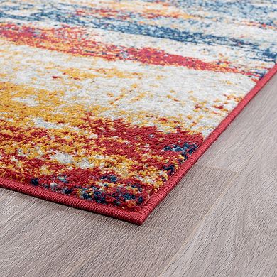 KHL Rugs Flint Contemporary Abstract Rug