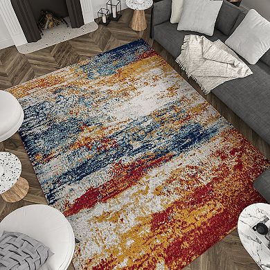 KHL Rugs Flint Contemporary Abstract Rug