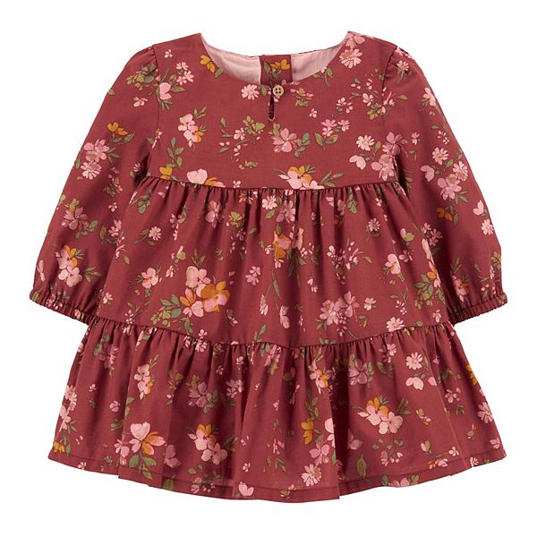 Baby Girl OshKosh B'gosh Floral Ruffle Dress