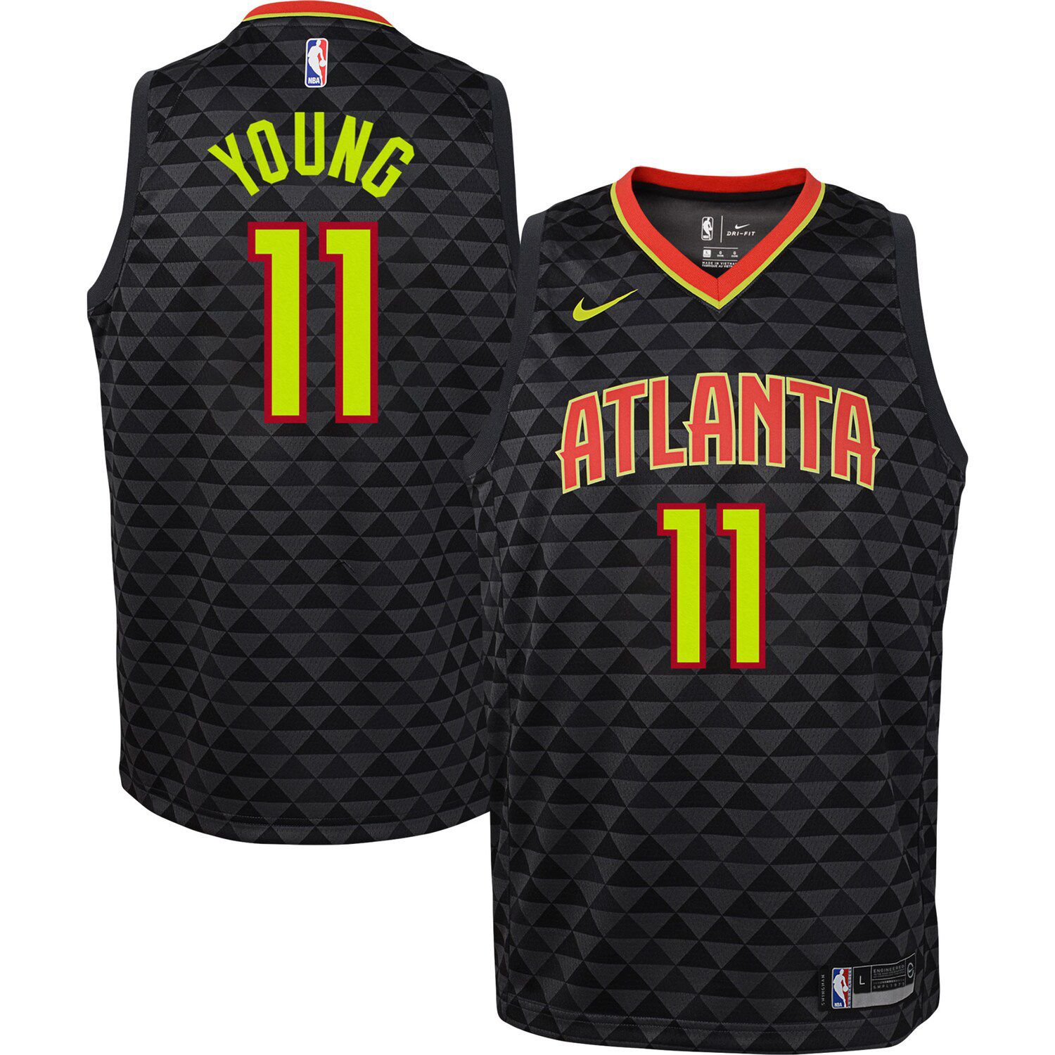 atlanta hawks black jersey