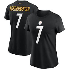 Men's Pittsburgh Steelers Ben Roethlisberger Fanatics Branded Black Career  Stats T-Shirt