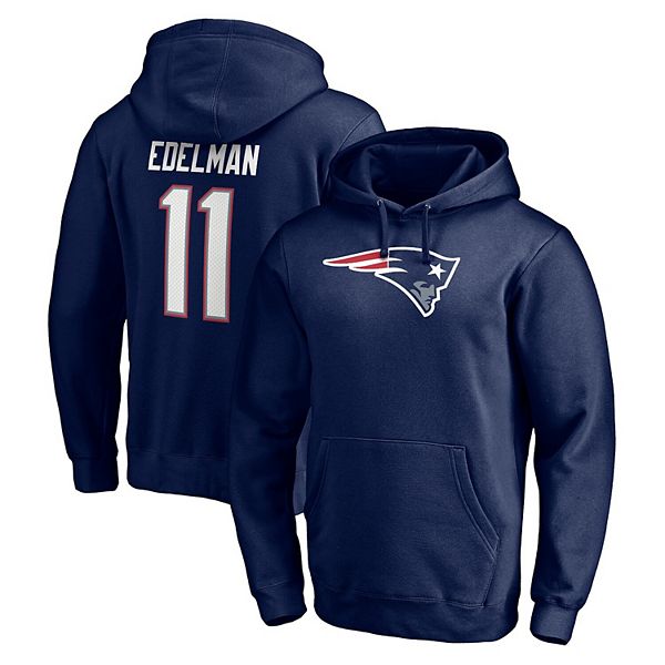 New England Patriots Neutral Colour Wordmark Hoodie - Mens