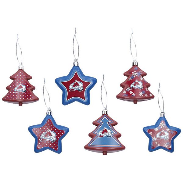 NHL Colorado Avalanche Logos Acrylic Christmas Tree Holiday  Ornament : Home & Kitchen