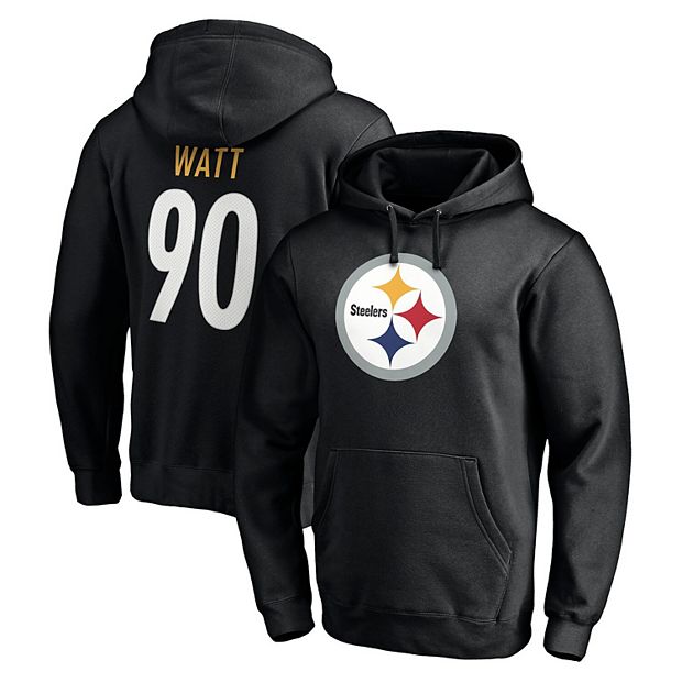 Men's Fanatics Branded T.J. Watt Black Pittsburgh Steelers Player