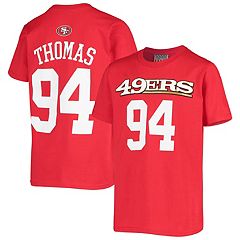 Outerstuff San Francisco 49ers Nick Bosa Youth Mainliner Player Name & Number T-Shirt S