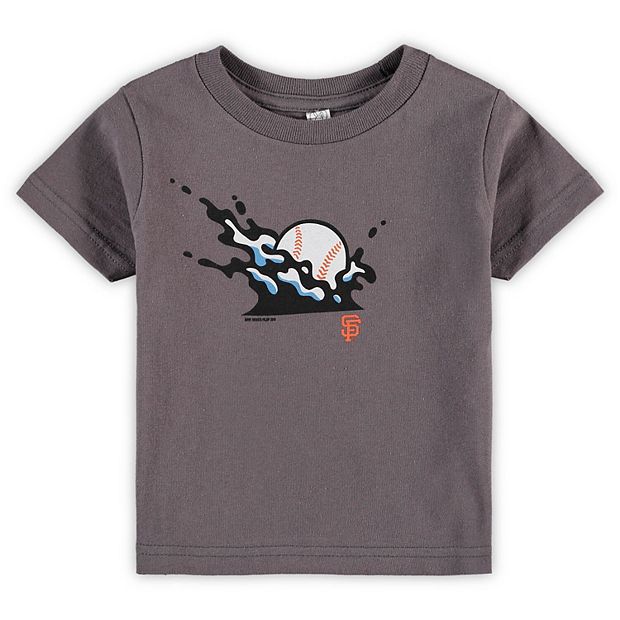 Toddler Gray San Francisco Giants Splash Ball T-Shirt