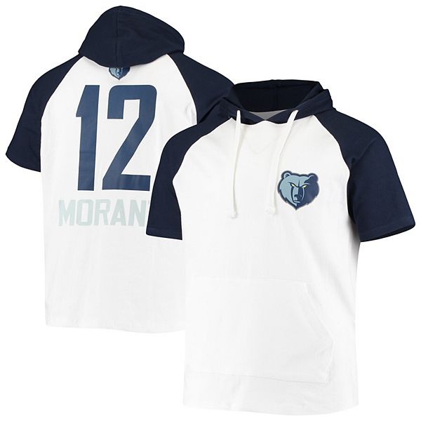 Men's Sportiqe Heathered Navy Memphis Grizzlies Practice Shoot Around Rowan Tri-Blend Pullover Hoodie Size: Extra Large