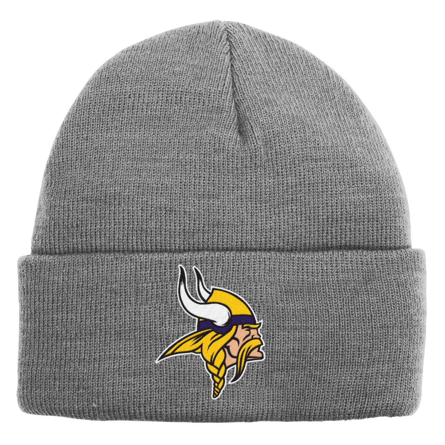 gray vikings hat