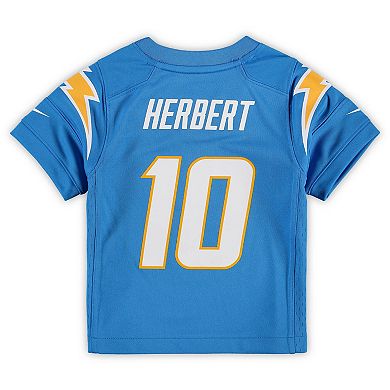 Toddler Nike Justin Herbert Powder Blue Los Angeles Chargers Game Jersey