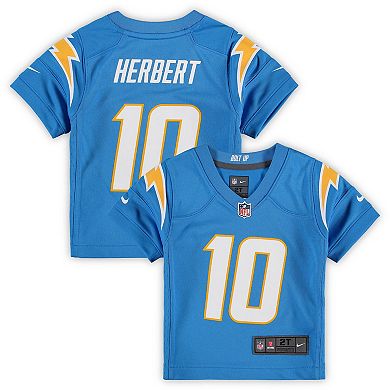 Toddler Nike Justin Herbert Powder Blue Los Angeles Chargers Game Jersey