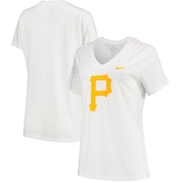 Pittsburgh Pirates Nike Women's Tri-Blend 3/4-Sleeve Raglan T