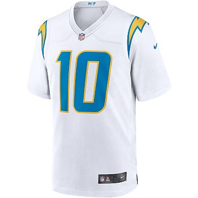 Men's Nike Justin Herbert White Los Angeles Chargers Game Jersey