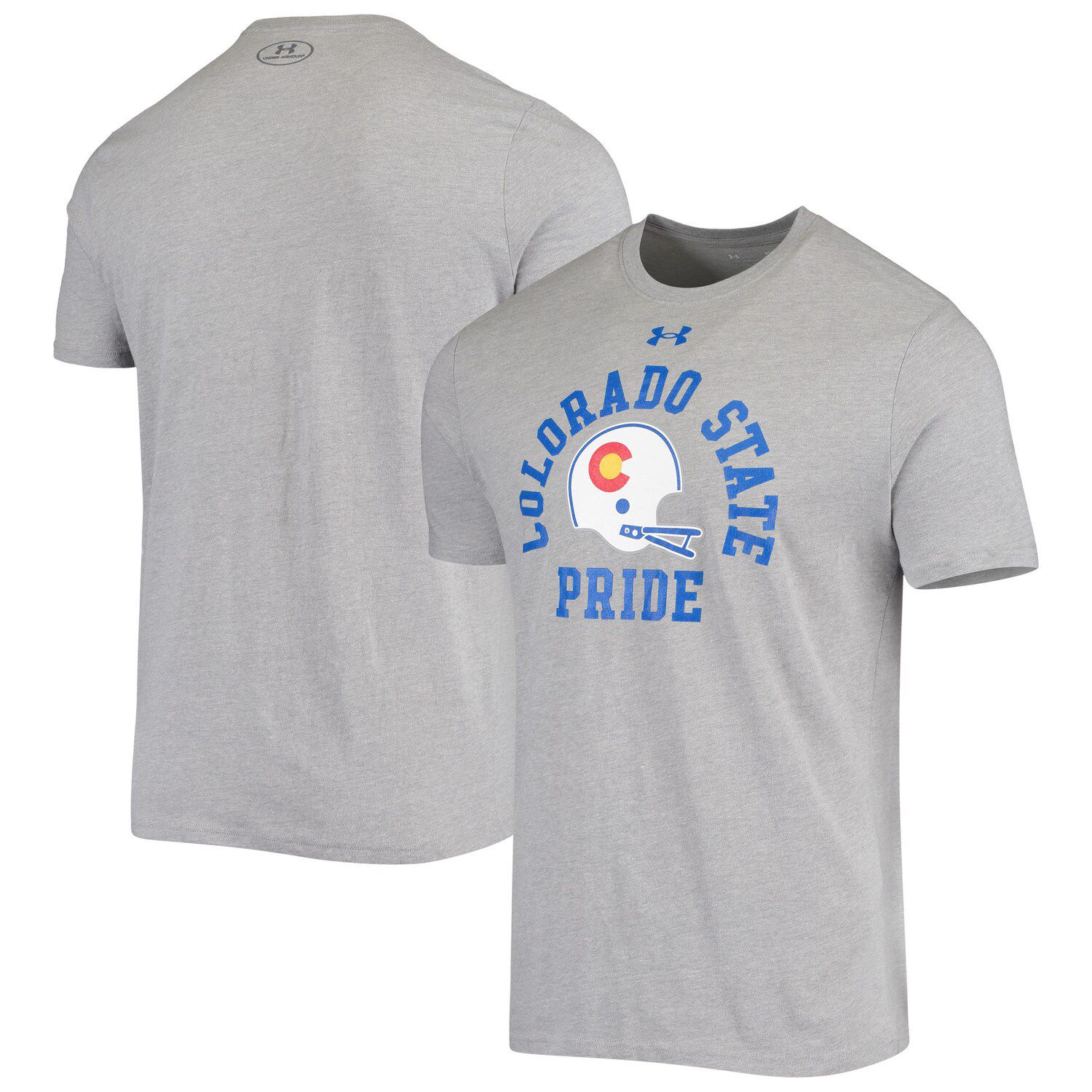 gray under armour shirt