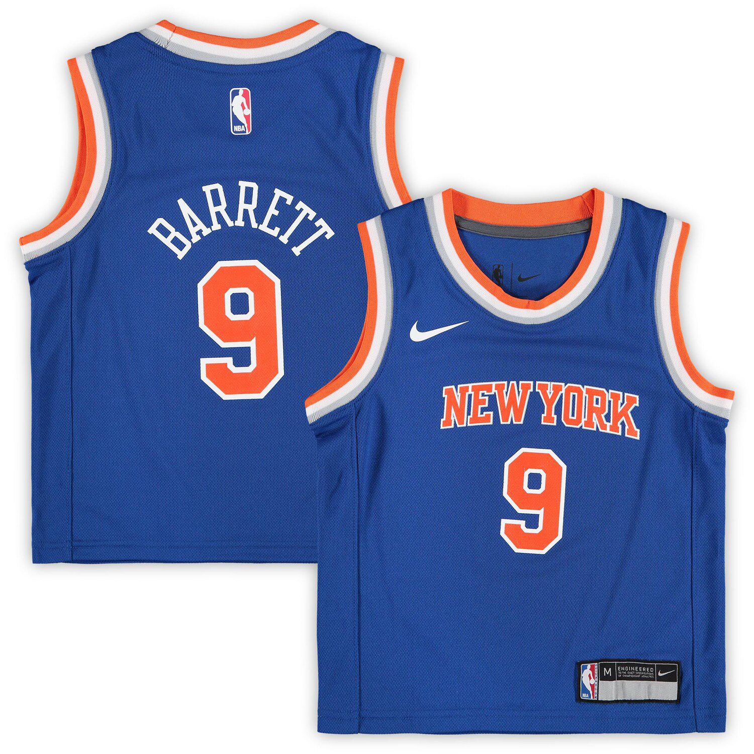 knicks rj barrett jersey