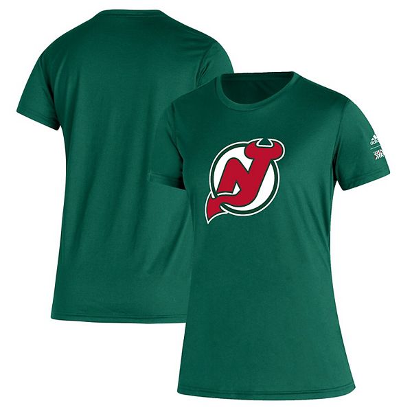 Women's adidas Green New Jersey Devils Reverse Retro Creator T ... Women's adidas Green New Jersey Devils Reverse Retro Creator T ...