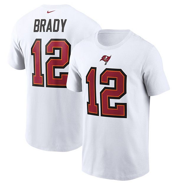 Tampa Bay Buccaneers Mens Brady T-Shirt by Nike - Red - Medium