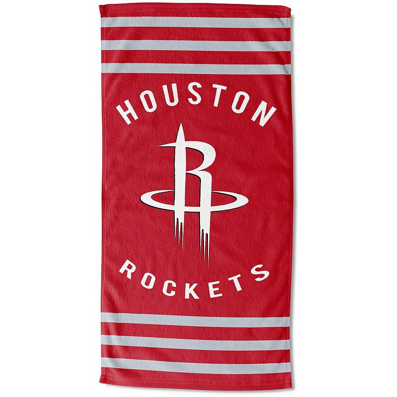 The Northwest Company Houston Rockets 30 x 60 Striped Beach Towel, Mul
