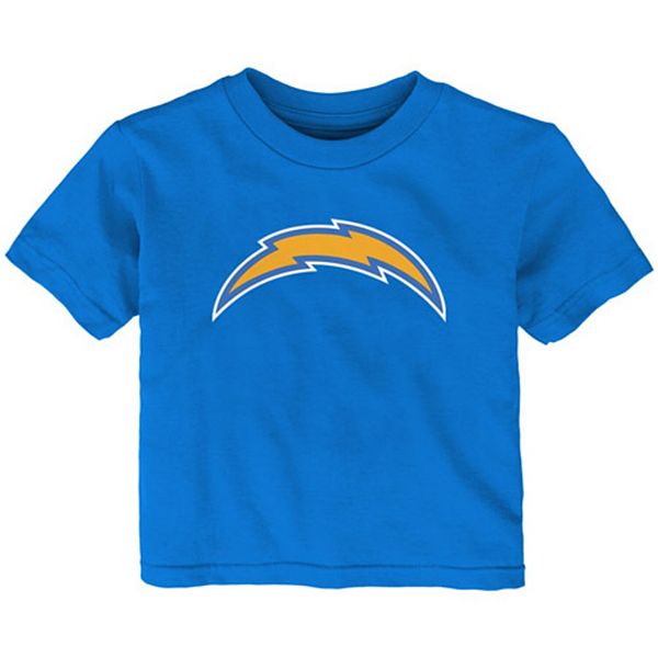 Newborn Infant Los Angeles Chargers Powder Blue Team Logo