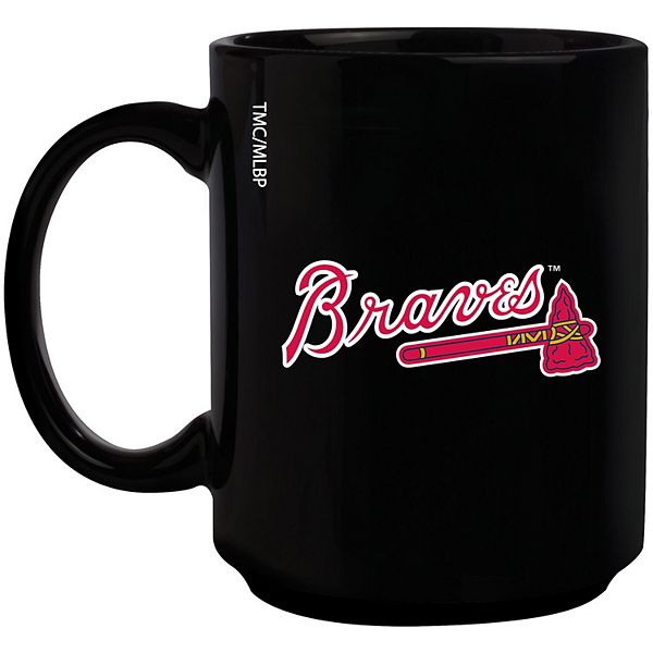 braves logo black