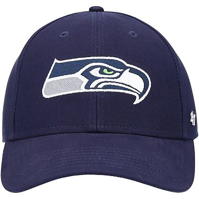 Preschool '47 Navy Seattle Seahawks Basic Team MVP Adjustable Hat