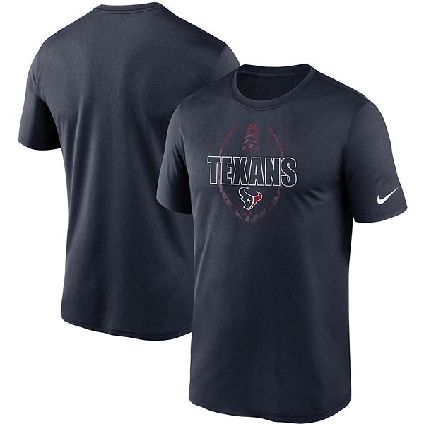 Men's Nike Navy Houston Texans Icon Performance T-Shirt
