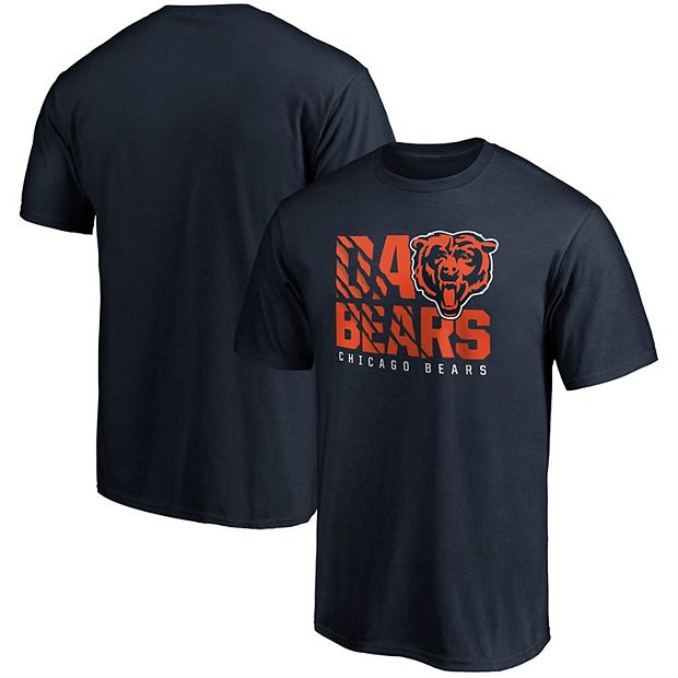 Chicago Bears MEN'S Da Bears Long Sleeve 100% Cotton T-SHIRTS/FANATICS