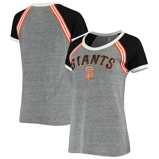 MLB San Francisco Giants Women's Poly Rayon Fashion T-Shirt - XL 1