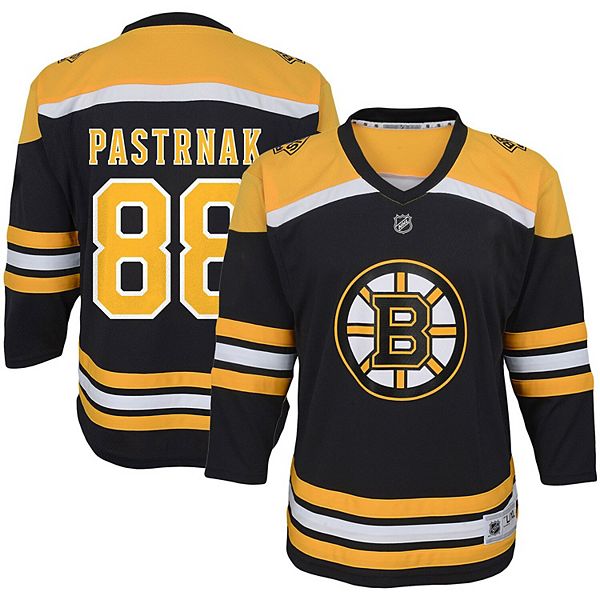 Youth NHL Boston Bruins David Pastrnak Home – Replica Jersey