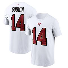 Fanatics Branded Women's Fanatics Branded Tom Brady White Tampa Bay  Buccaneers Player Icon Name & Number - V-Neck T-Shirt