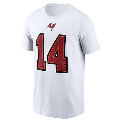 Men's Nike Chris Godwin White Tampa Bay Buccaneers Player Name & Number ...