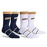 Youth New Orleans Pelicans 2-Pack Uniform Home & Away Crew Socks