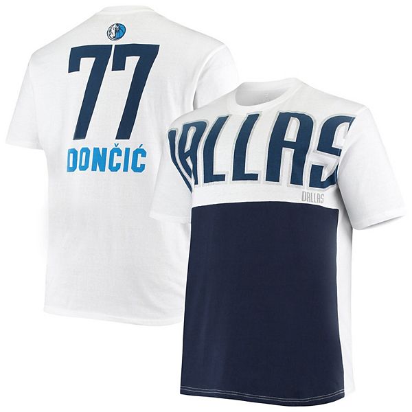 Men's Fanatics Branded Luka Doncic White Dallas Mavericks Big Tall
