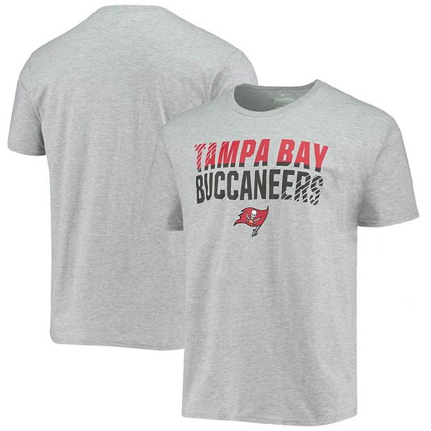 Women's Fanatics Branded Heathered Gray/White Tampa Bay Buccaneers