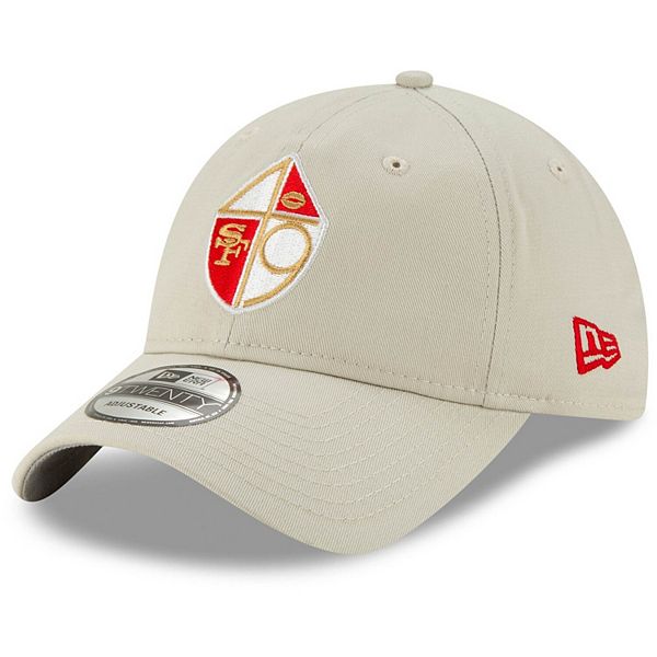 Men's New Era Khaki San Francisco 49ers Historic Playmaker 9TWENTY