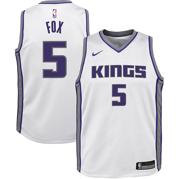 De'Aaron Fox Sacramento Kings 2023/24 Icon Edition Nike Dri-FIT NBA  Swingman Jersey. Nike LU