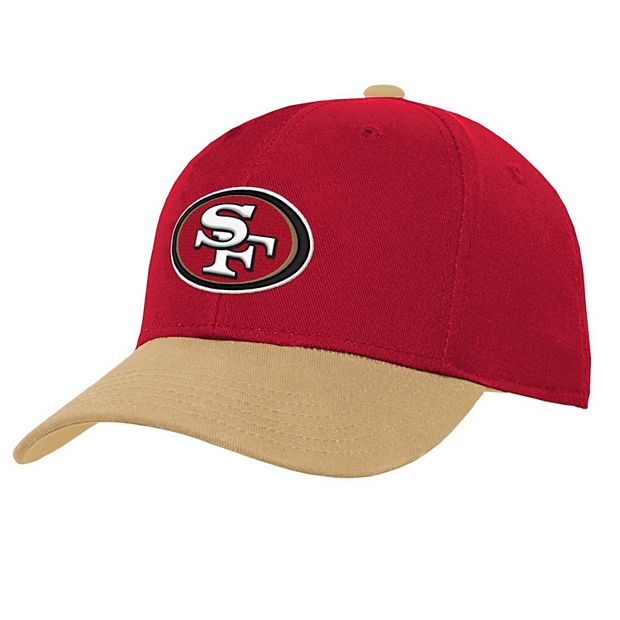 Youth Scarlet/Gold San Francisco 49ers Two Tone Precurved