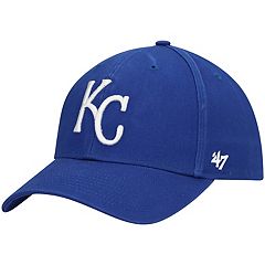 47 Brand Men's Light Blue Kansas City Royals Area Code City Connect Clean  Up Adjustable Hat