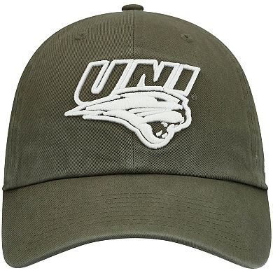 Men's '47 Olive Northern Iowa Panthers OHT Military Appreciation Woodrough Clean Up Adjustable Hat