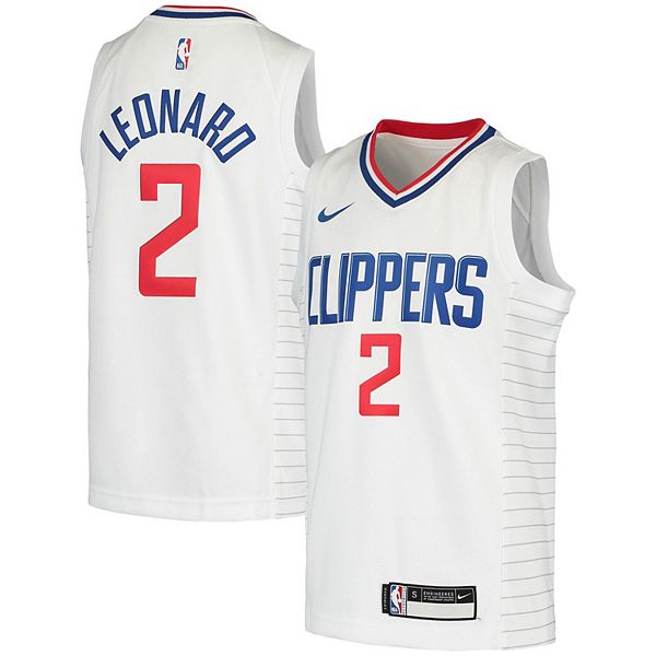  Outerstuff Kawhi Leonard Los Angeles Clippers #2 Youth 8-20  Gray Earned Edition Swingman Jersey (8) : Sports & Outdoors