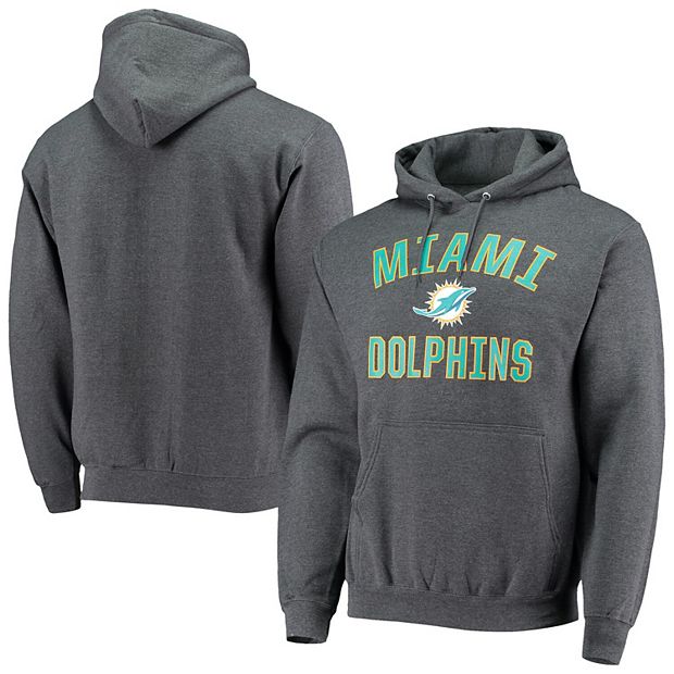 Women's Fanatics Branded Heathered Gray Miami Dolphins Historic