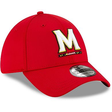 Men's New Era Red Maryland Terrapins Campus Preferred 39THIRTY Flex Hat