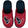 Youth FOCO Red Houston Texans Big Logo Scuff Slippers