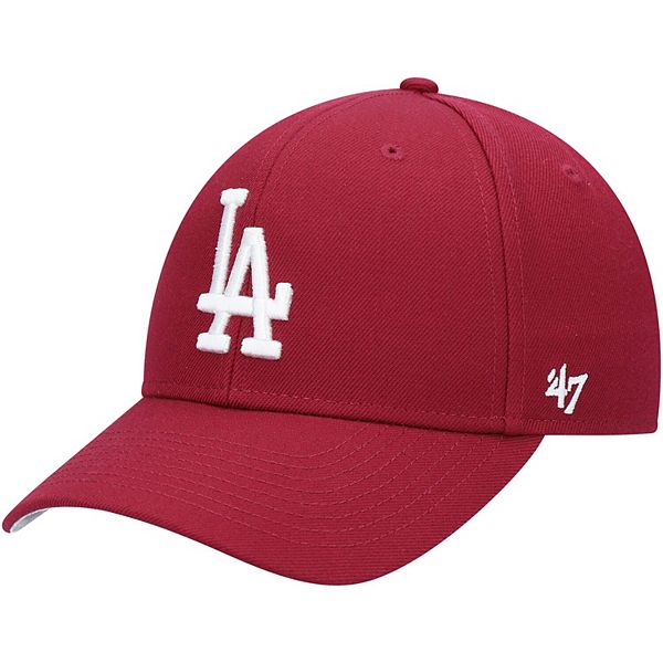 Men S 47 Cardinal Los Angeles Dodgers Fashion Color Mvp Adjustable Hat