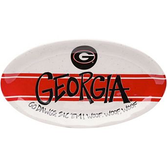 Georgia Bulldogs Oval Kitchen Platter