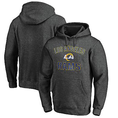 Men's Fanatics Branded Heathered Charcoal Los Angeles Rams Victory Arch ...