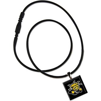 WinCraft Wichita State Shockers Team Lifetile Necklace with Wood Charm