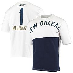 Nike Preschool Girls and Boys Zion Williamson Navy New Orleans Pelicans Team Name Number T-Shirt - Navy
