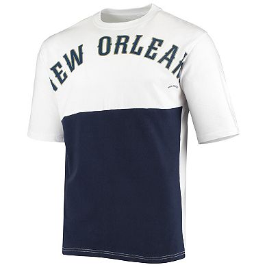 Men's Fanatics Branded Zion Williamson White New Orleans Pelicans Yoke T-Shirt