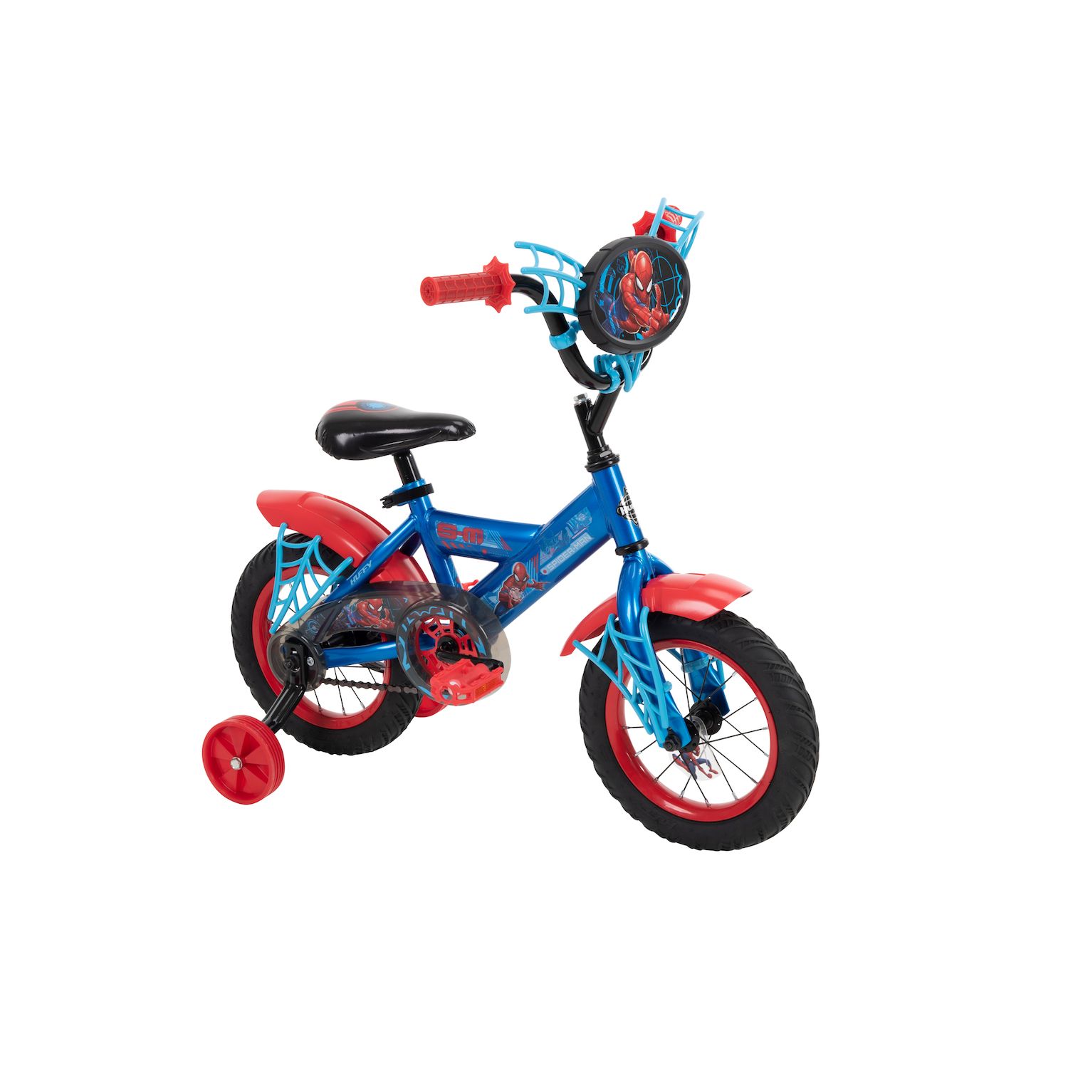huffy spiderman bike assembly