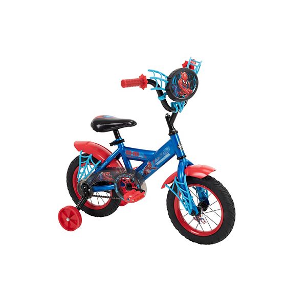 Boys Bicycle 12 Inch Huffy Marvel Spider Man Bike For Kids 3-5 yrs Best Gift 